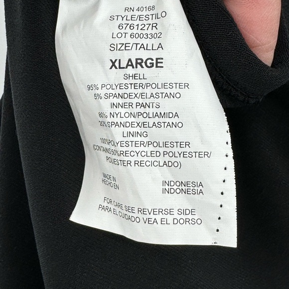 Aqua Green Women's Swim Romper with Pockets One Piece Swimsuit-NWOT-XL - Picture 6 of 6